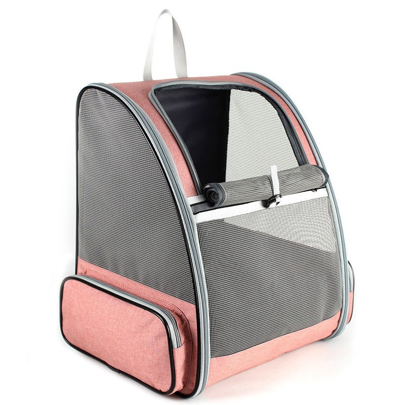 宠物外出便携猫包透气双肩宠物背包狗狗旅行书包折叠猫袋宠物用品图5