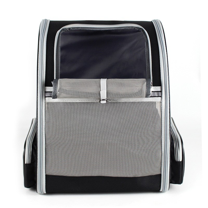 宠物外出便携猫包透气双肩宠物背包狗狗旅行书包折叠猫袋宠物用品图3