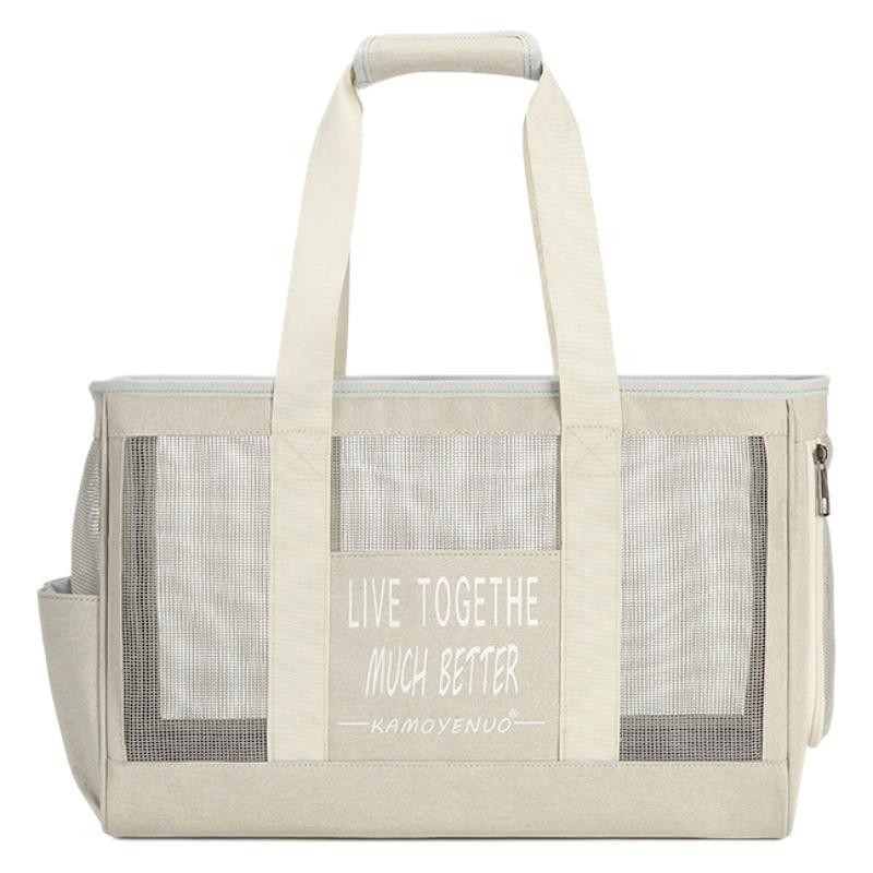 猫包外出透气便携单肩手提宠物包大容量外带包猫袋狗狗包猫咪用品图2