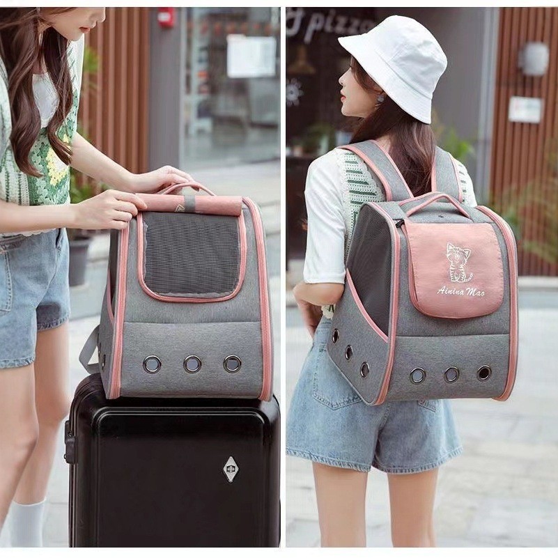 猫包定制宠物外出包猫包猫包航空仓猫包便携外出轻便款图4