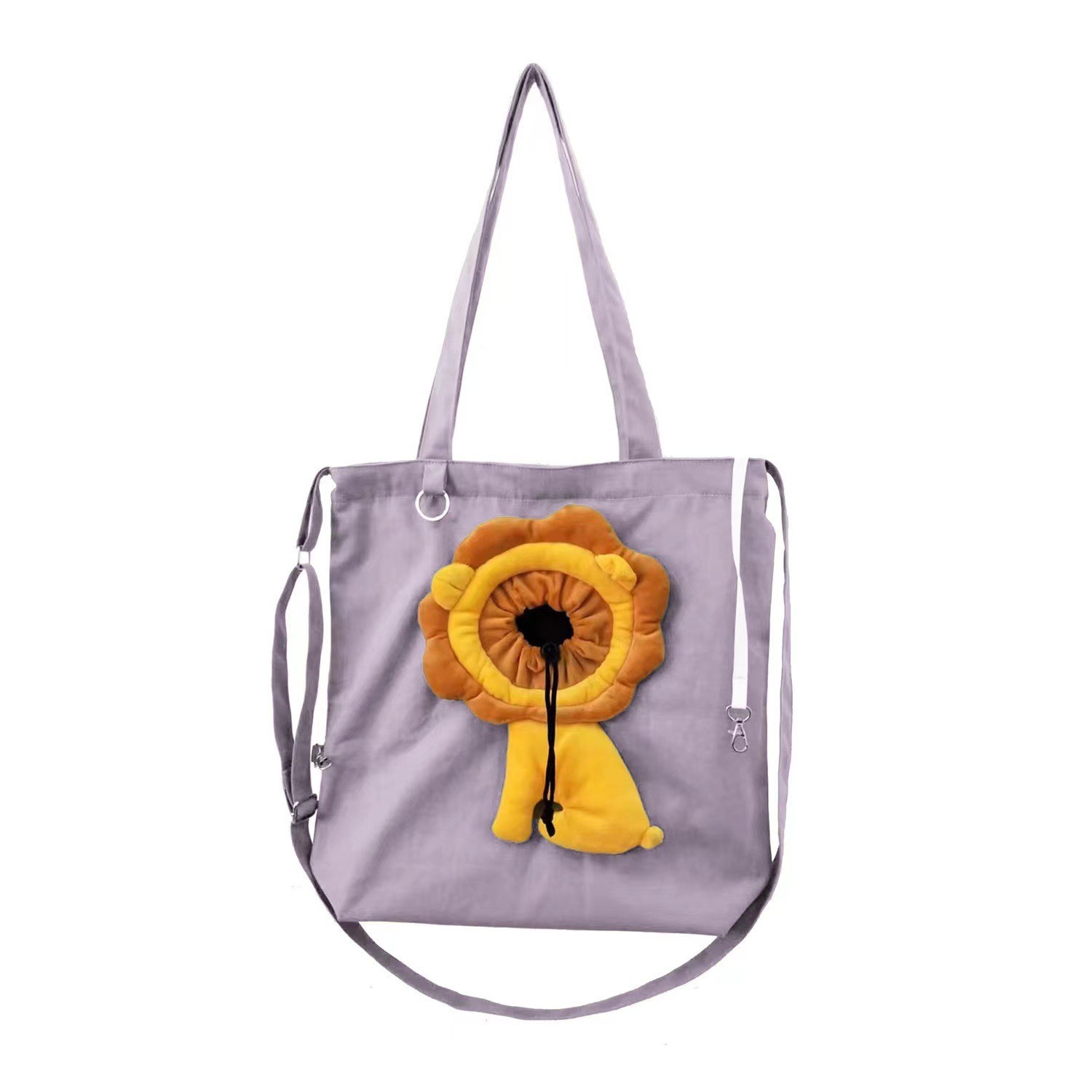 定制猫包外出便捷帆布包单肩包斜挎包狗狗背包可露头猫咪小型犬宠图5