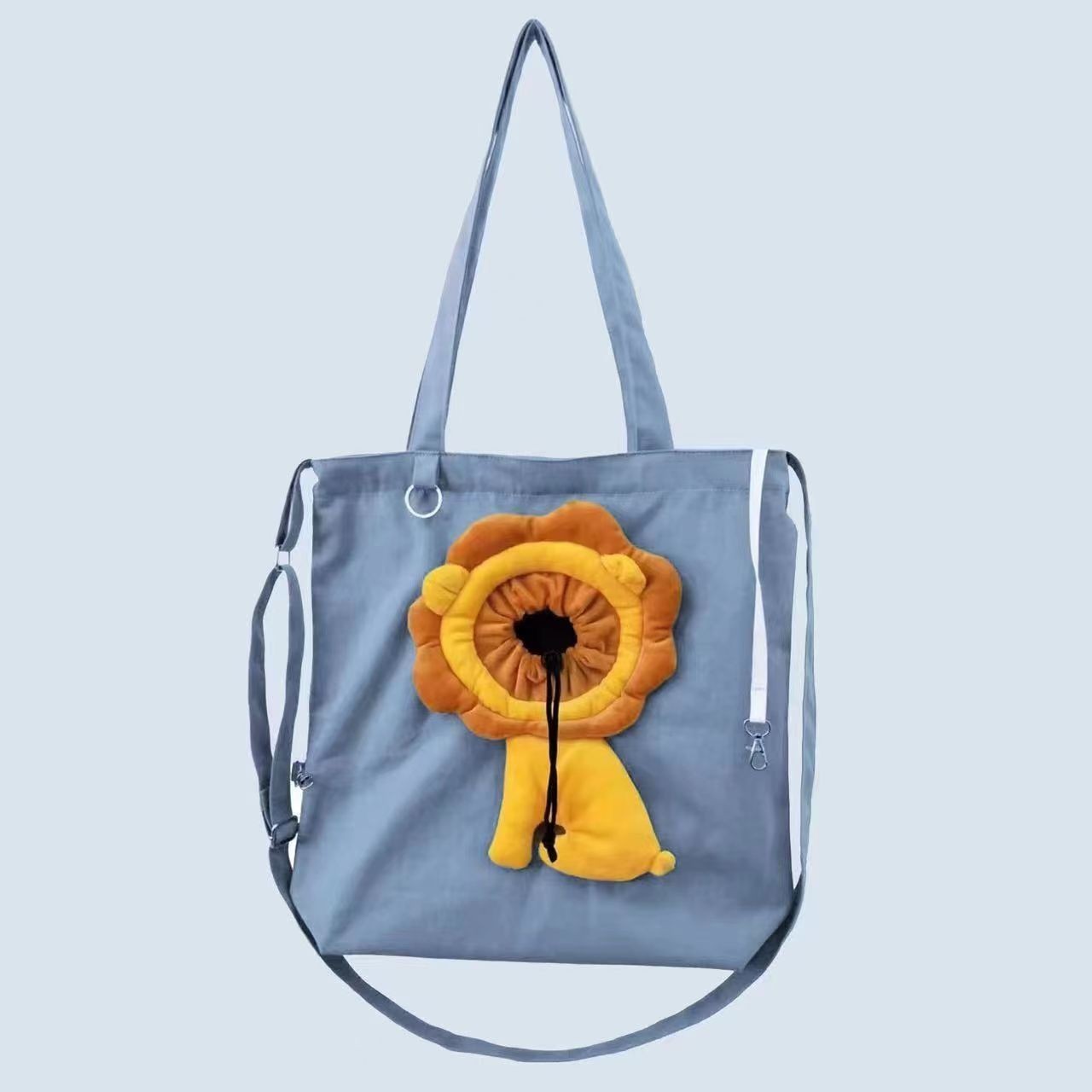 定制猫包外出便捷帆布包单肩包斜挎包狗狗背包可露头猫咪小型犬宠图2