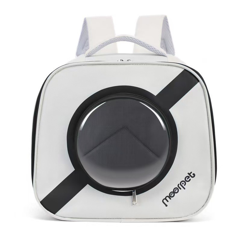 便携可折叠猫包飞碟包大容量透气宠物包外出便携包双肩包厂家图5