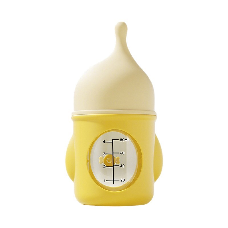 新款宠物奶瓶猫狗通用可视刻度仿生防呛奶幼犬幼猫喂奶硅胶奶瓶图5