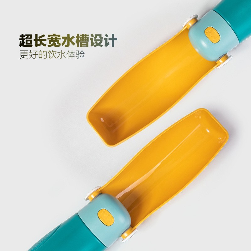 宠物随行杯便携式水壶外出狗狗喝水器大容量犀鸟宠物水杯加工定制图3
