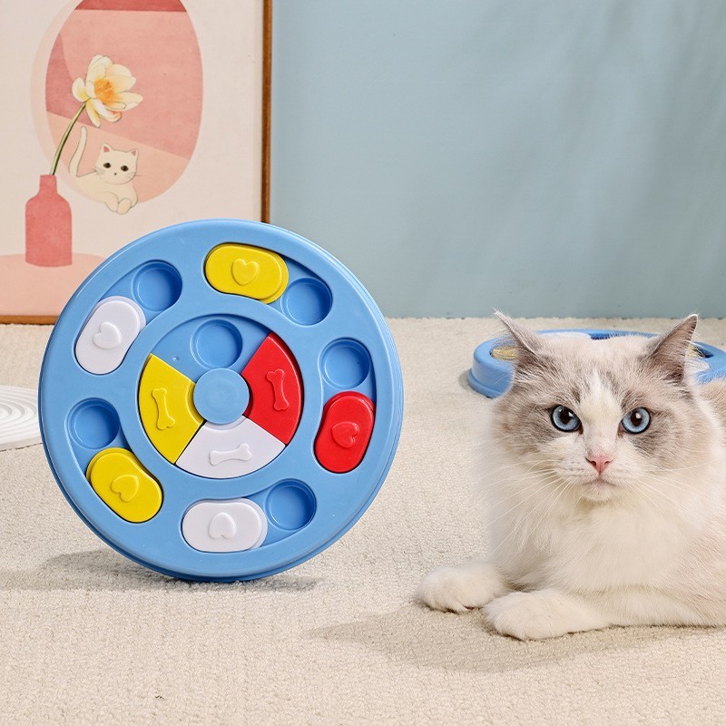 宠物用品猫咪狗狗益智藏食防噎慢食玩具碗多功能防滑慢食玩具狗碗图3