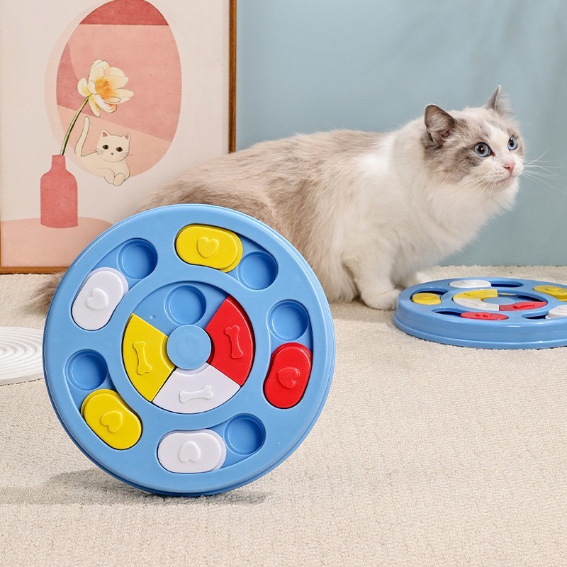 宠物用品猫咪狗狗益智藏食防噎慢食玩具碗多功能防滑慢食玩具狗碗图2