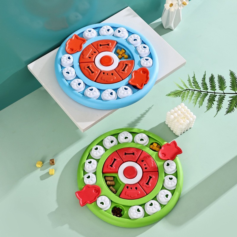 宠物猫咪狗狗益智玩具食盆猫狗通用嗅闻训练防噎慢食益智玩具食碗图2