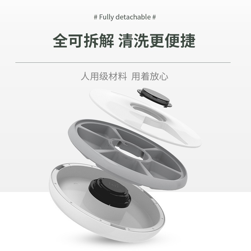 宠物智能喂食器触摸屏自动狗粮喂食器狗狗猫定时定量跨境爆款图2