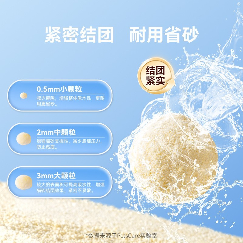 植物木薯猫砂40斤除臭低尘不粘底易结团猫沙猫咪厕所宠物用品猫砂图2