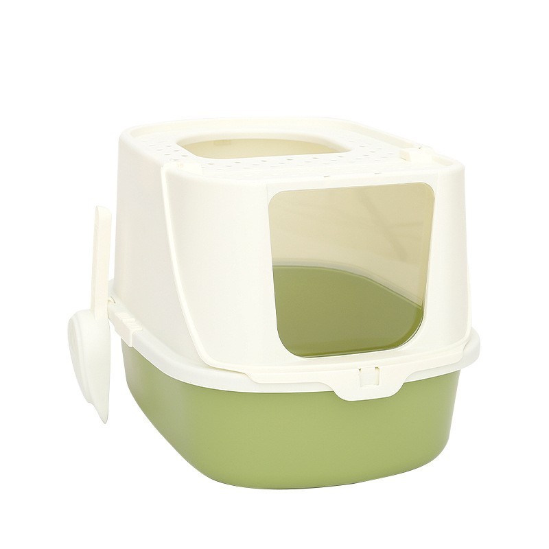 猫砂盆全封闭前入式防外溅大号超大号猫沙盆子猫厕所猫咪宠物用品图5