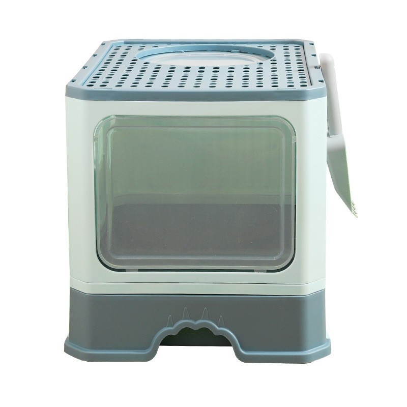 猫砂盆全封闭抽屉顶入式防外溅防带砂特大超大号猫咪用品厕所隔臭图5