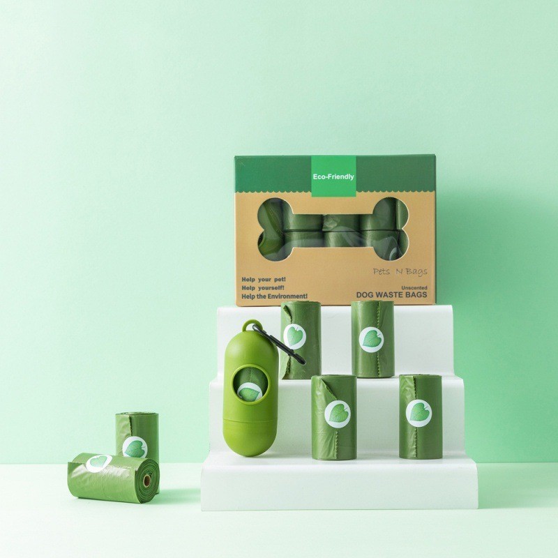 亚马逊爆款EPI生物可降解宠物垃圾袋 猫咪狗狗拾便器捡屎袋图4