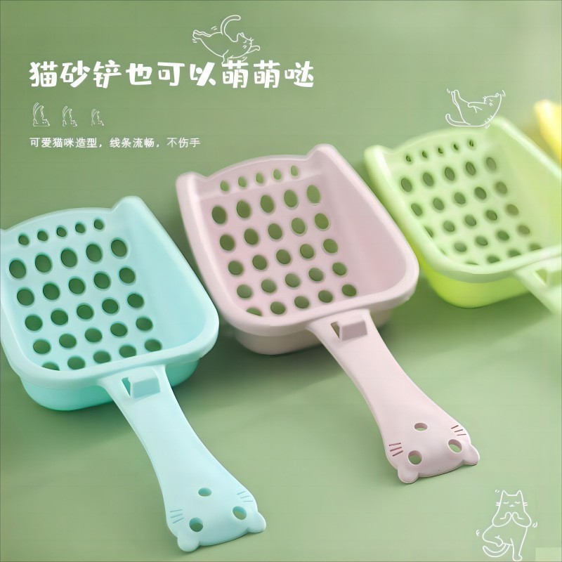 猫砂铲铲屎神器大号大孔猫咪猫沙宠物用品豆腐砂猫屎铲子图2