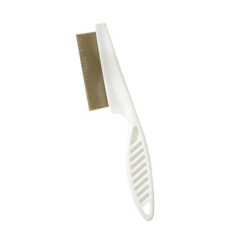 宠物清洁美容梳密齿梳猫咪狗狗去浮毛按摩梳子不锈钢密齿除蚤用品图5