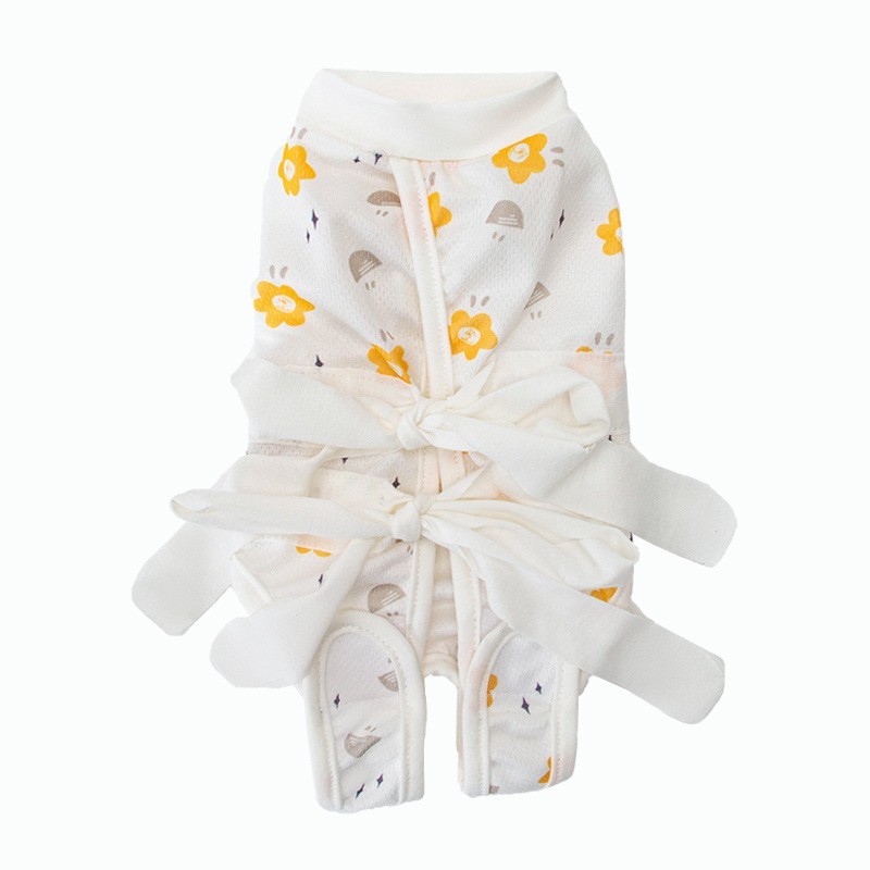 猫咪绝育衣服手术服母猫断奶防舔防后绑带式猫术后宠物用品图5