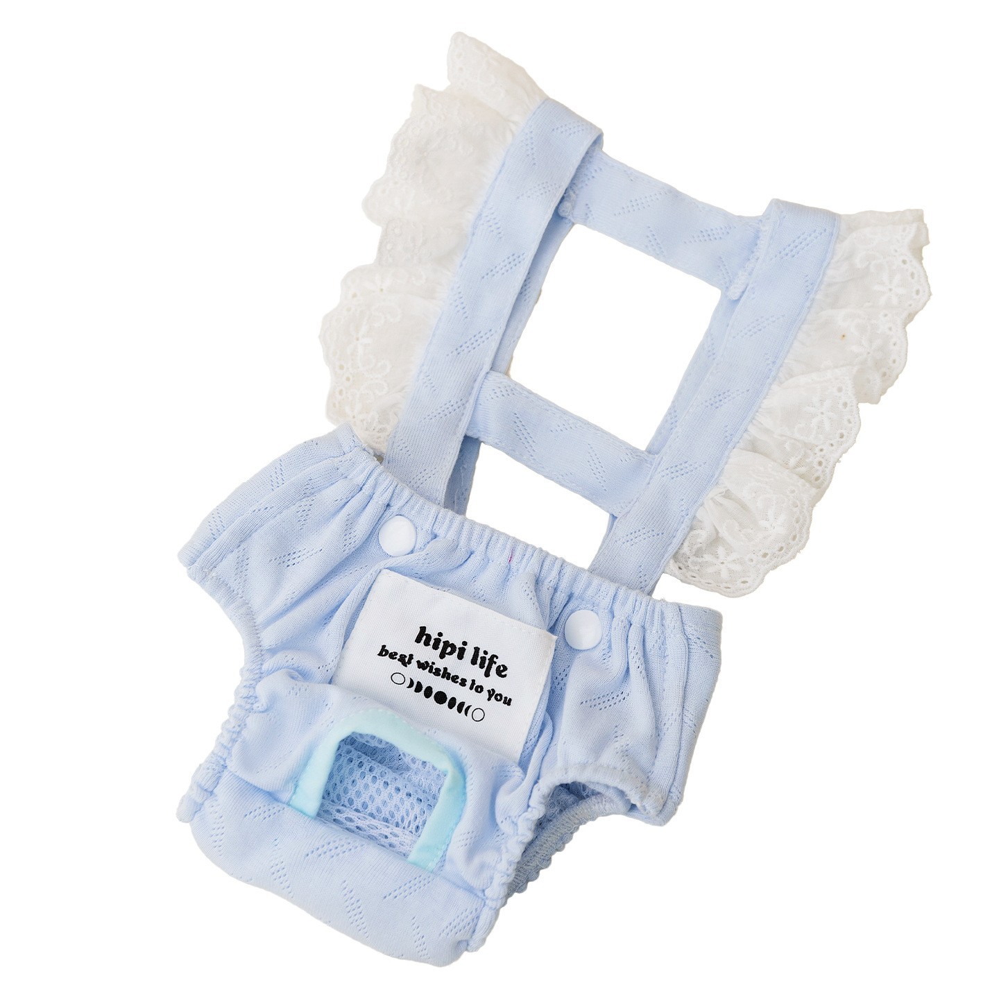 狗狗生理裤纯棉提花透气安全裤防骚扰母狗月经裤四季宠物纸尿裤图5