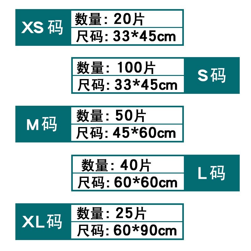 狗宠物尿垫 竹炭除臭吸水垫加厚尿片 一次性宠物用品泰迪尿不湿图2