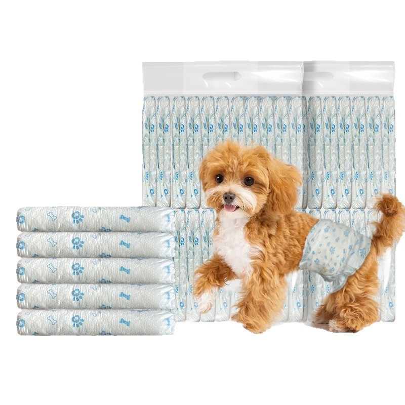 狗狗纸尿裤公狗尿湿母狗狗姨妈巾生理裤 大包装宠物尿布小型犬图3
