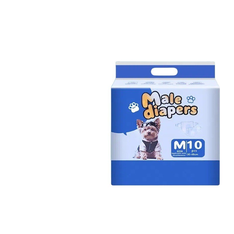 博美宠物生理纸尿裤尿湿月经母狗狗姨妈巾公狗用卫生女经期裤图5