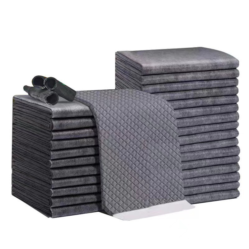 竹炭狗狗尿垫除臭加厚强吸水尿布一次性宠物隔尿垫猫咪尿片尿不湿图5