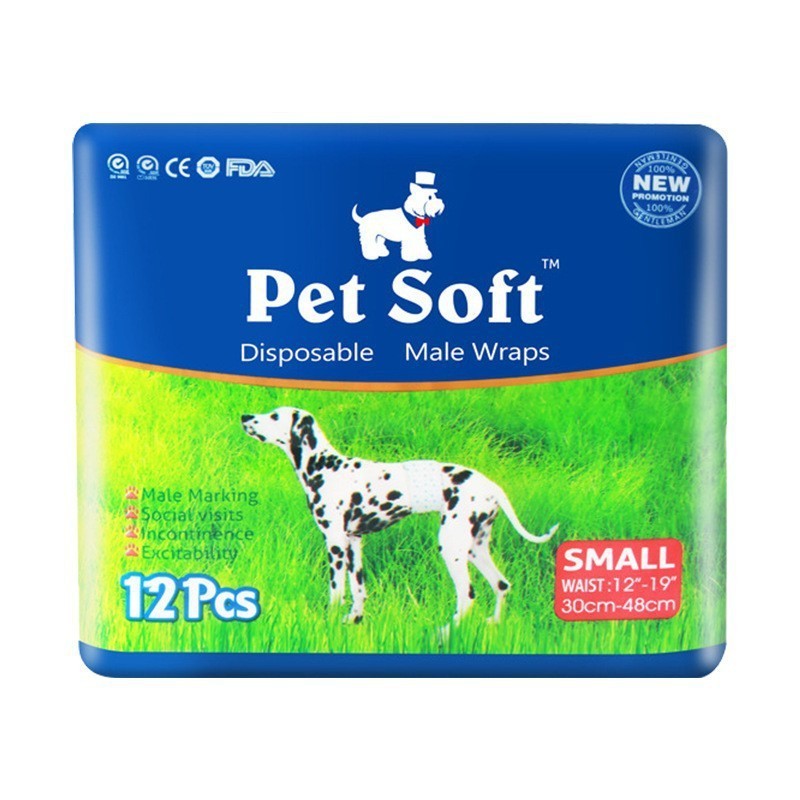 狗狗生理裤母狗公狗宠物纸尿裤狗狗卫生姨妈巾宠物尿片图5