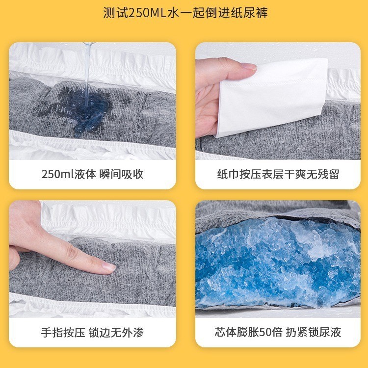 竹炭公狗纸尿裤除臭一次性宠物纸尿裤宠物用品批发狗狗生理裤图3