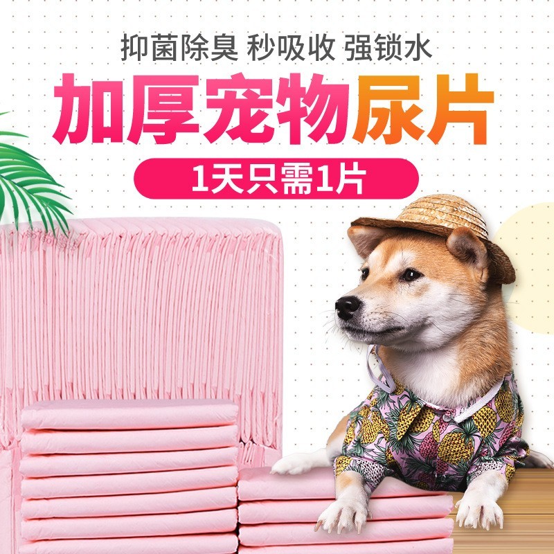 竹炭除臭加厚一次性吸水尿垫尿片狗用尿垫动物垫尿不湿图2