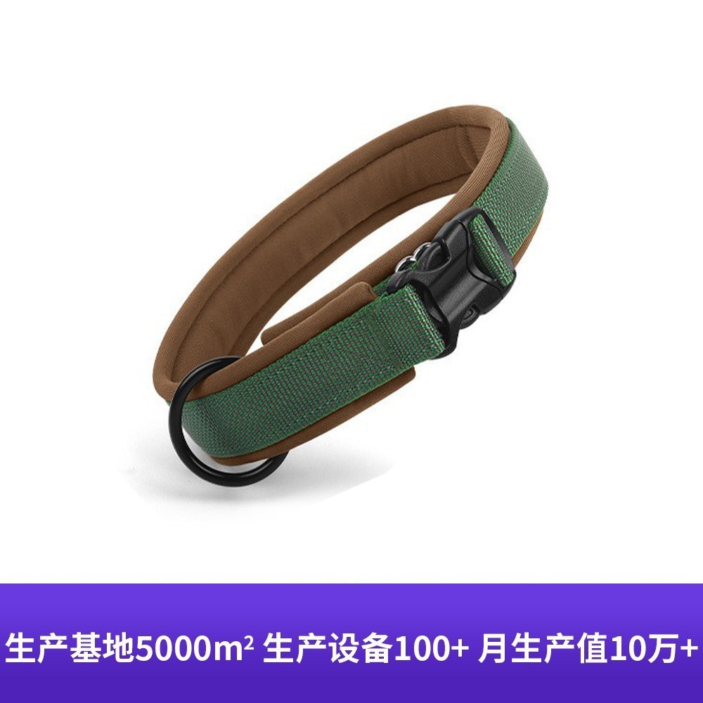 款宠物项圈尼龙反光狗狗项圈可调节中大型犬防爆冲狗项圈图3