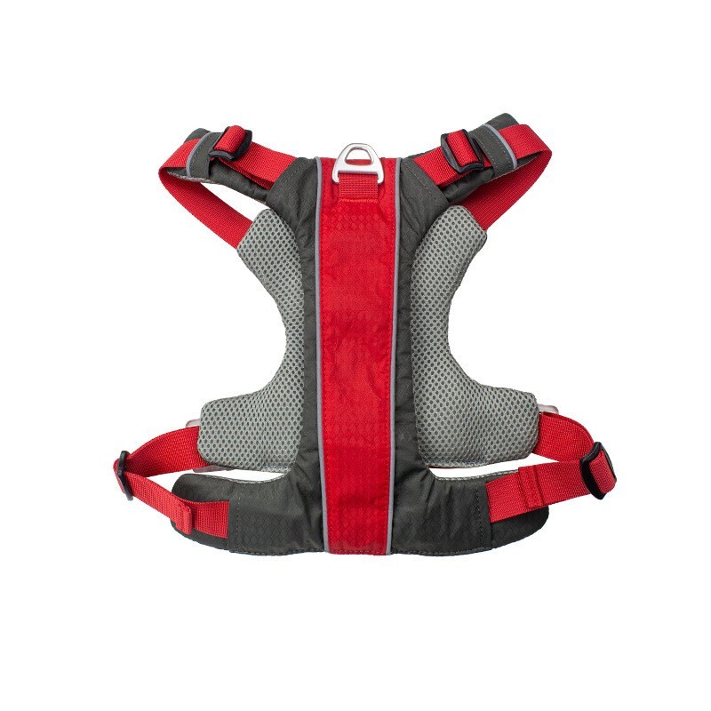 宠物轻便外出胸背带 亚马逊口袋款背心式泰迪比熊博美狗狗胸背图5