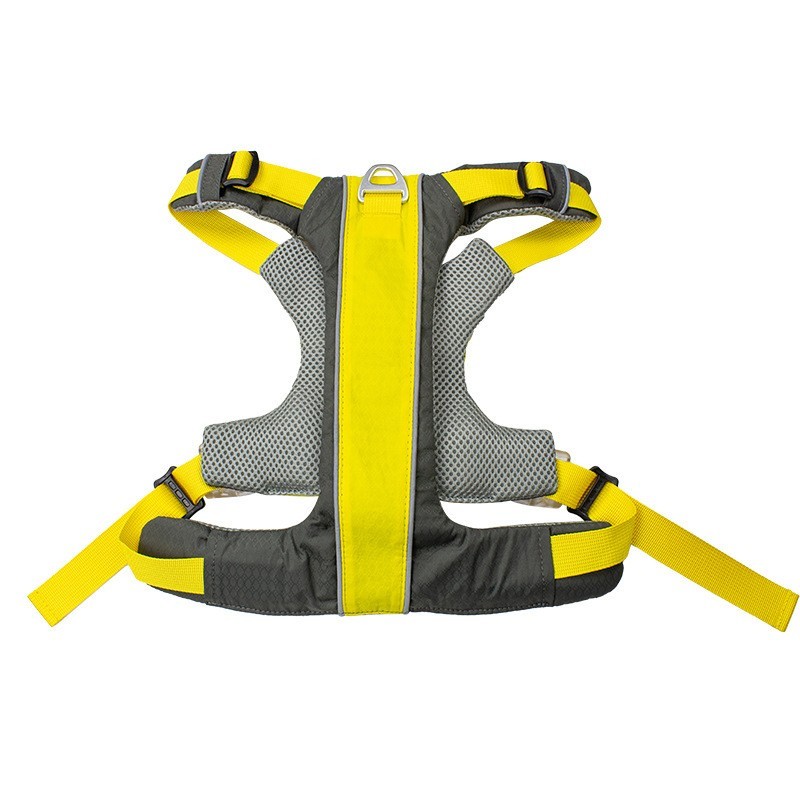 宠物轻便外出胸背带 亚马逊口袋款背心式泰迪比熊博美狗狗胸背图2