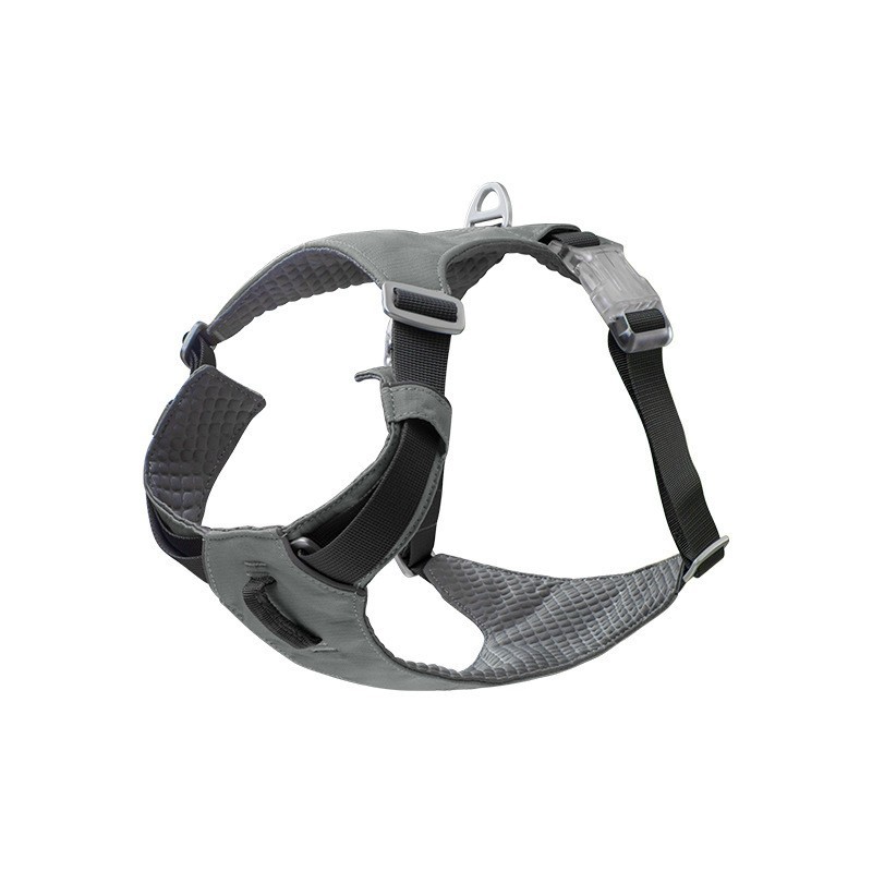 狗狗胸背带金毛拉布拉多防爆冲可调节胸背中大型犬背心式口袋背带图2