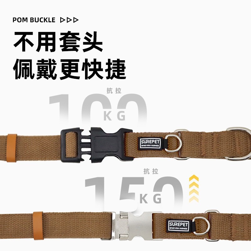 狗狗项圈防丢失可带狗牌p脖圈小中大型犬金毛防爆冲p项圈宠物用品图4