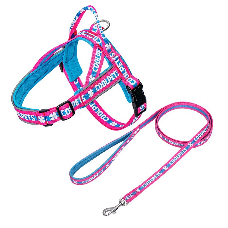 狗狗牵引绳狗狗胸背带马鞍式小中型犬防爆冲比熊狗狗背带图5