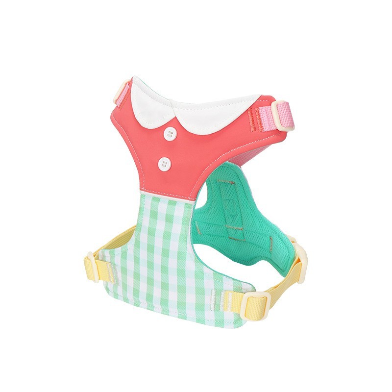 狗狗胸背带透气防挣脱可爱猫咪小中型狗可调节宠物胸背带图4