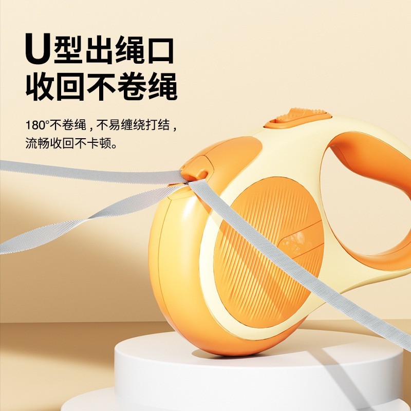 宠物牵引绳自动伸缩狗狗牵引绳防爆冲大型犬收缩牵引器遛狗牵狗绳图3