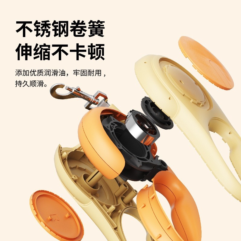 宠物牵引绳自动伸缩狗狗牵引绳防爆冲大型犬收缩牵引器遛狗牵狗绳图2