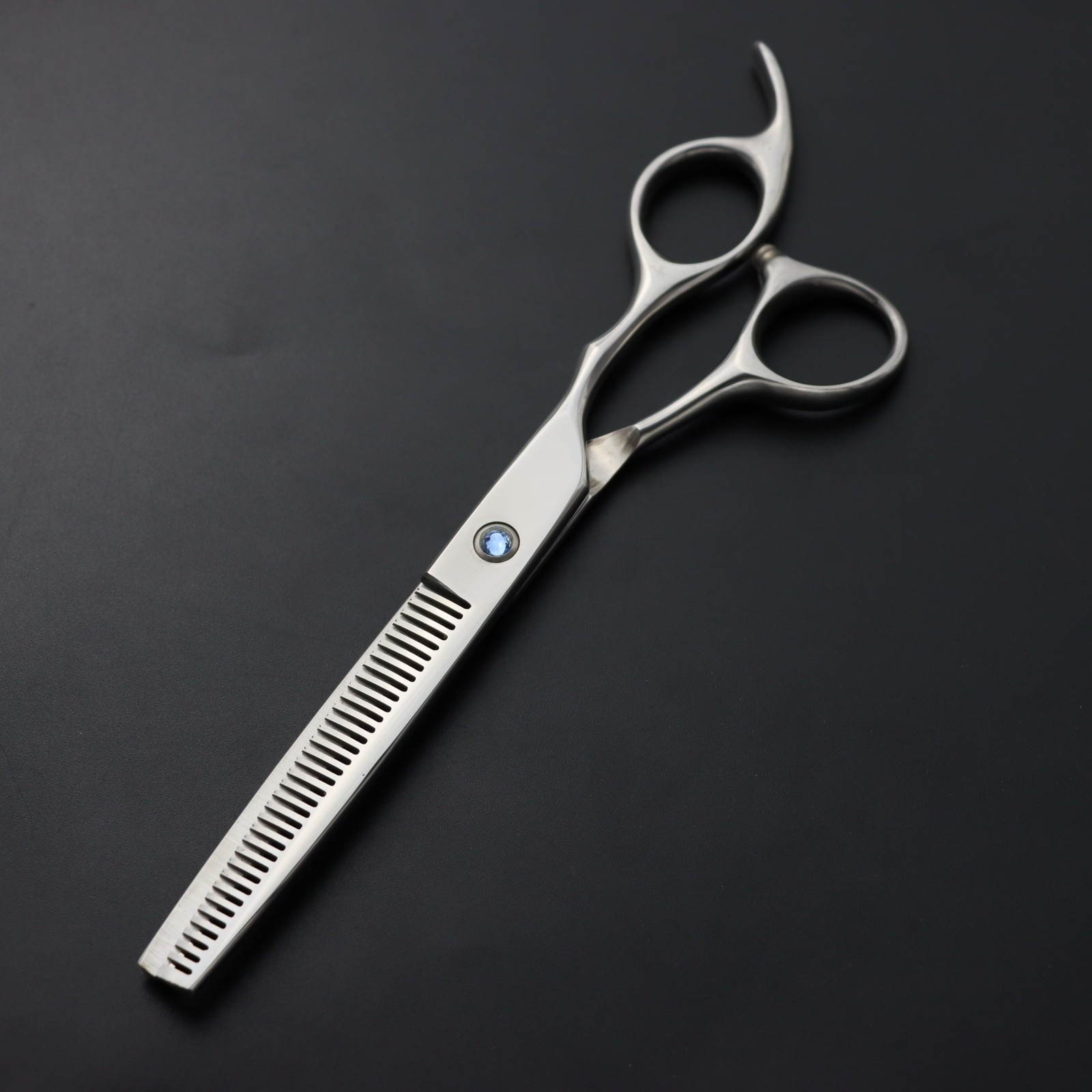 7寸专业宠物剪刀弧度上下弯剪牙剪狗狗造型专用美容套装修毛美发图4