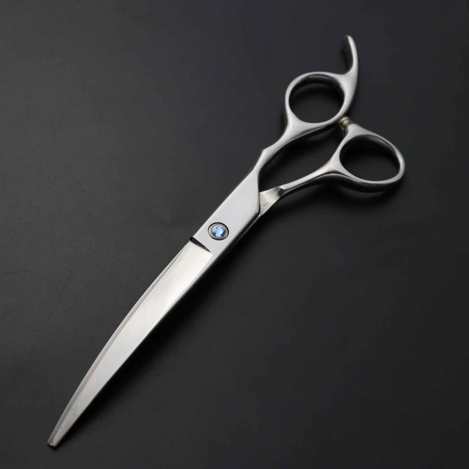 7寸专业宠物剪刀弧度上下弯剪牙剪狗狗造型专用美容套装修毛美发图3