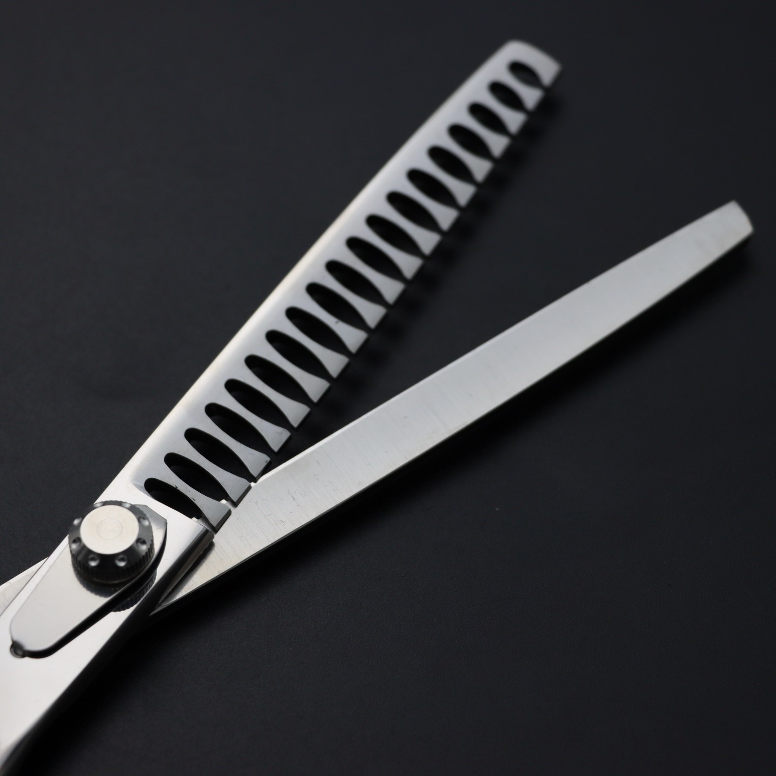 物剪美容哑光剪刀7寸8寸9寸宠物理发剪刀直剪翘弯剪套图2