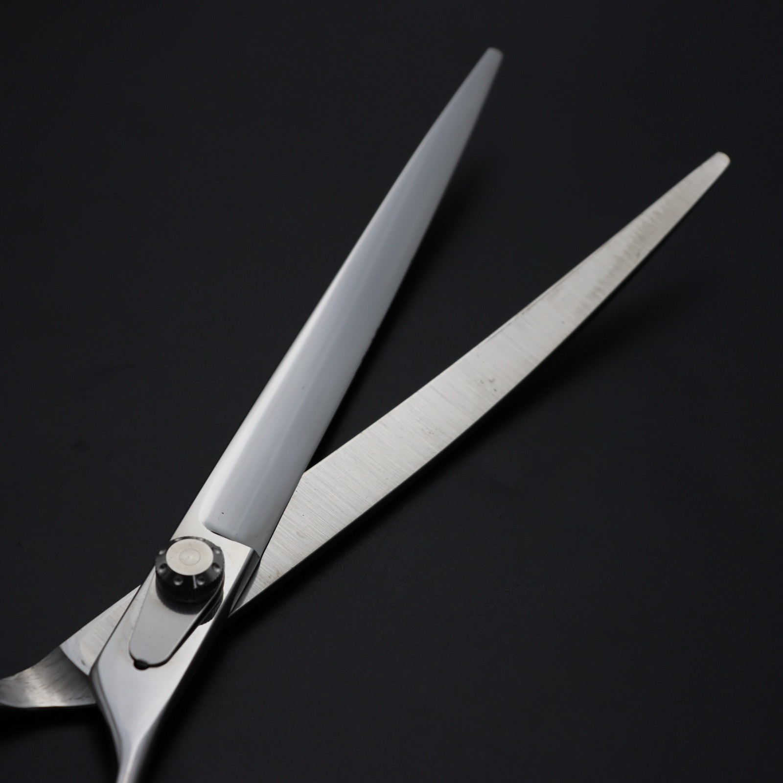 物剪美容哑光剪刀7寸8寸9寸宠物理发剪刀直剪翘弯剪套图4