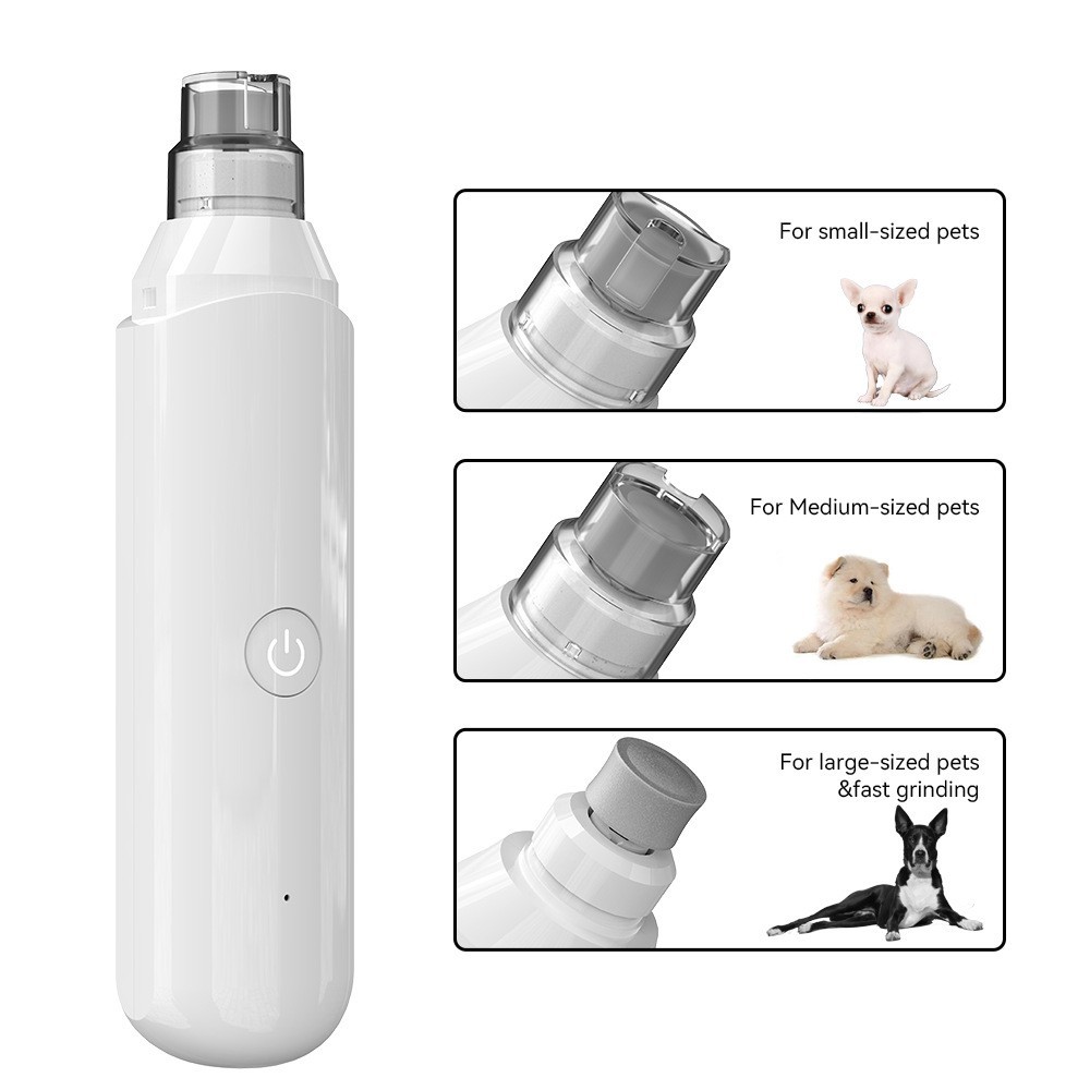 跨境爆款宠物磨甲器狗狗电动修甲剪猫咪外贸充电指甲钳剪甲刀图5