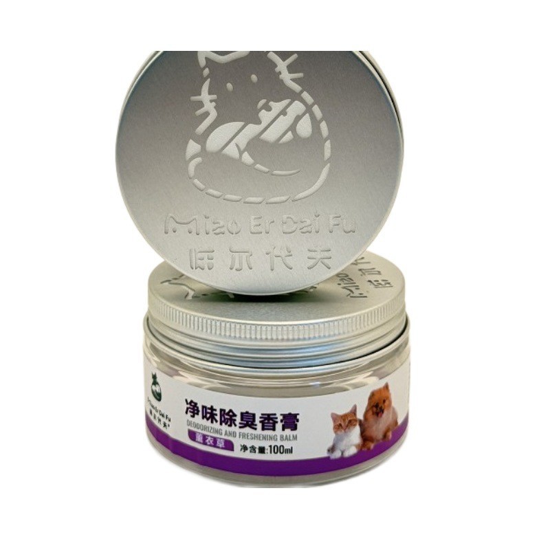 宠物净味除臭香膏猫狗通用植物萃取净味除臭香膏图5