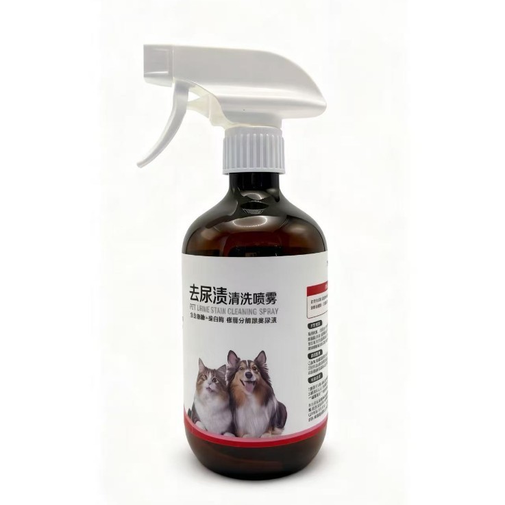 源头工厂宠物尿渍清洁剂生物酶配方猫犬去污渍除臭专用去尿渍喷雾图5