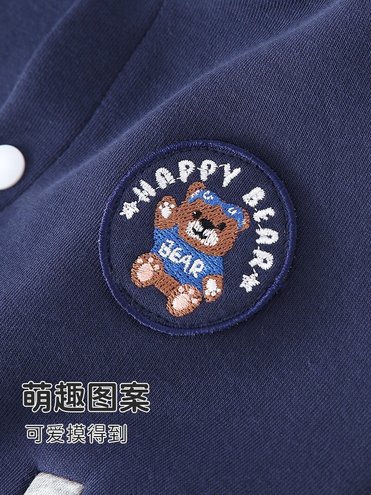 春秋款儿童外套男童宝宝棒球服女童上衣休闲婴儿小童衣服童装图5