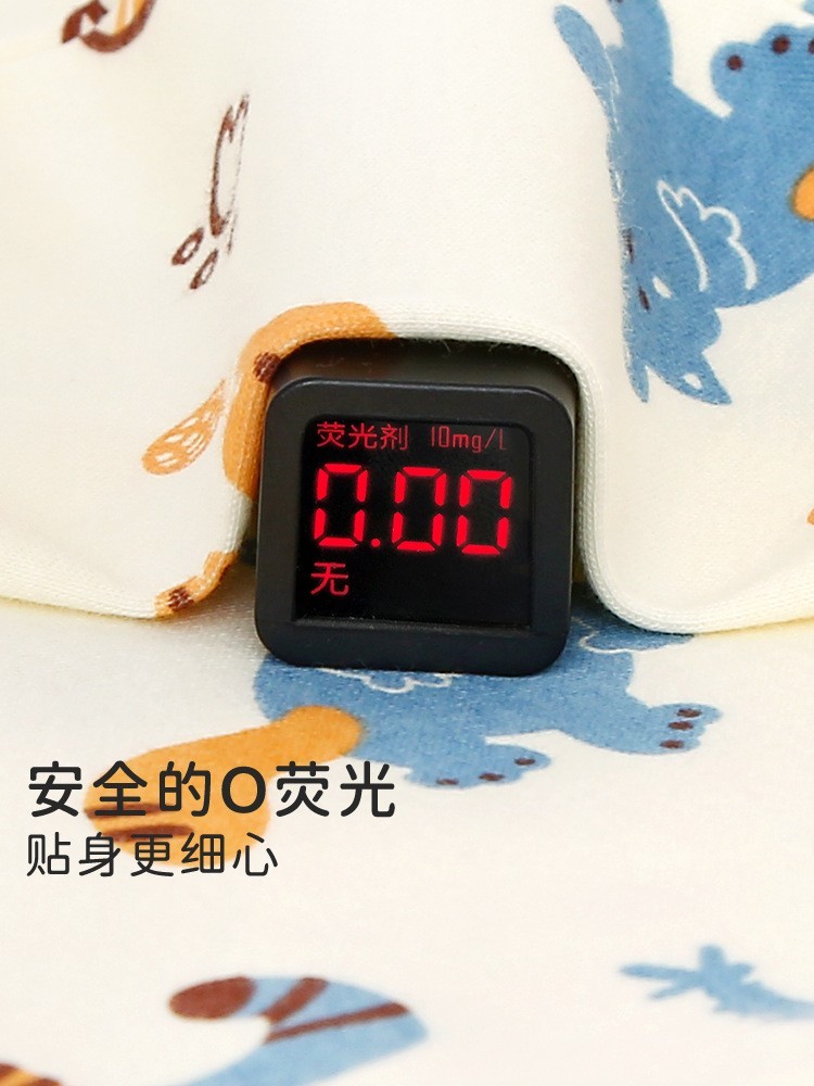 宝宝秋衣套装全棉婴儿高腰护肚秋裤男女长袖分体睡衣儿童套装童装图2