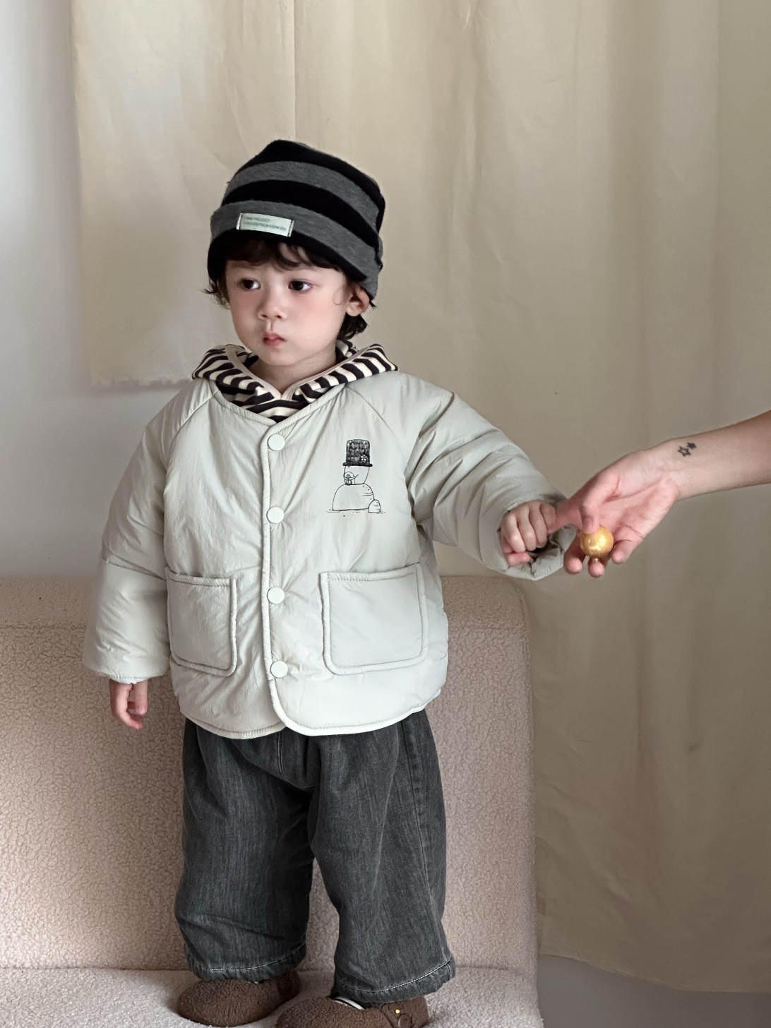 儿童冬季棉衣外套2025秋冬新款韩版童装宝宝冬季衣服厂家定制图2