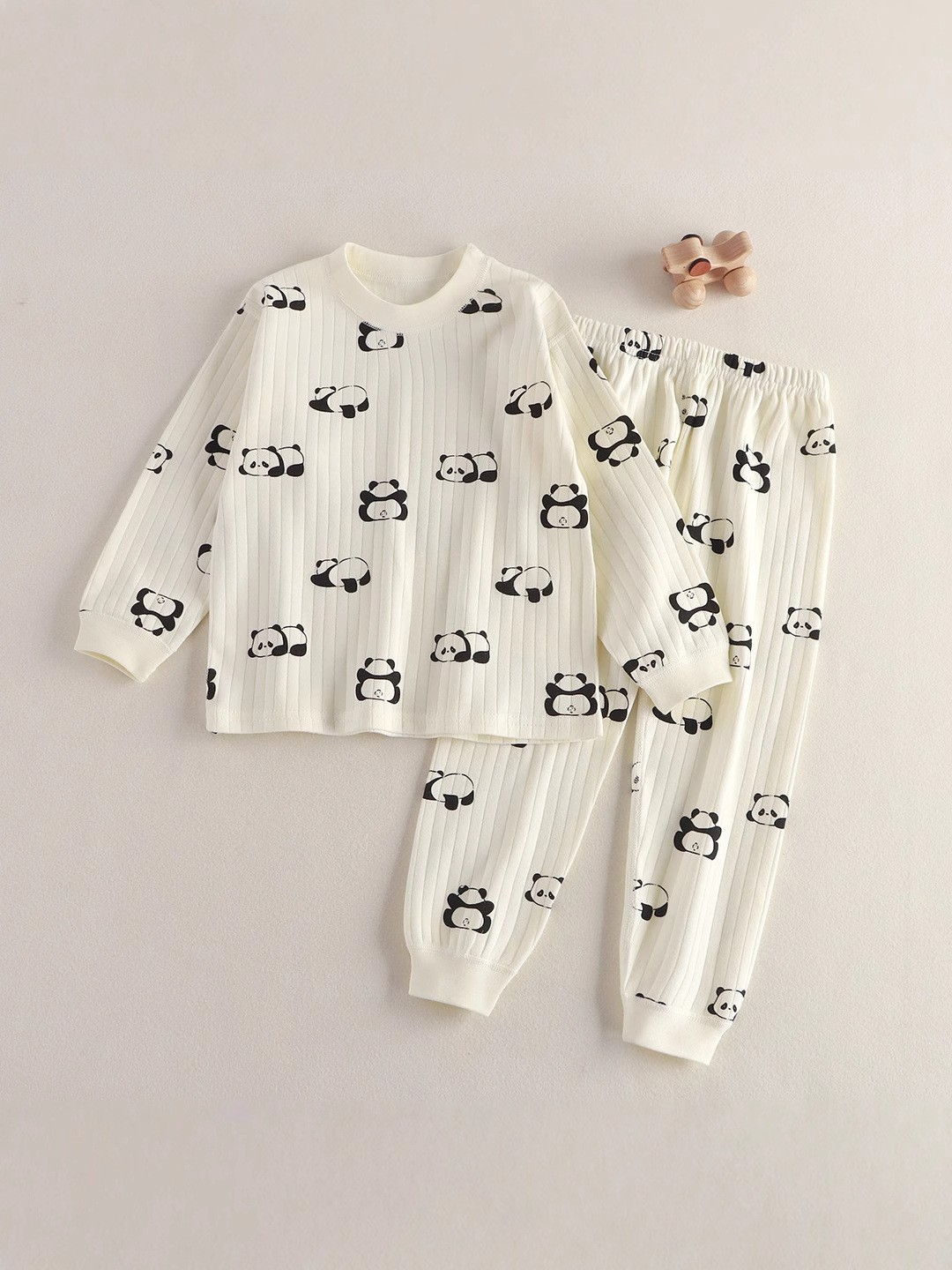 【定制】儿童家居服纯棉男童女宝宝秋衣秋裤睡衣内衣套装无骨抗菌图3