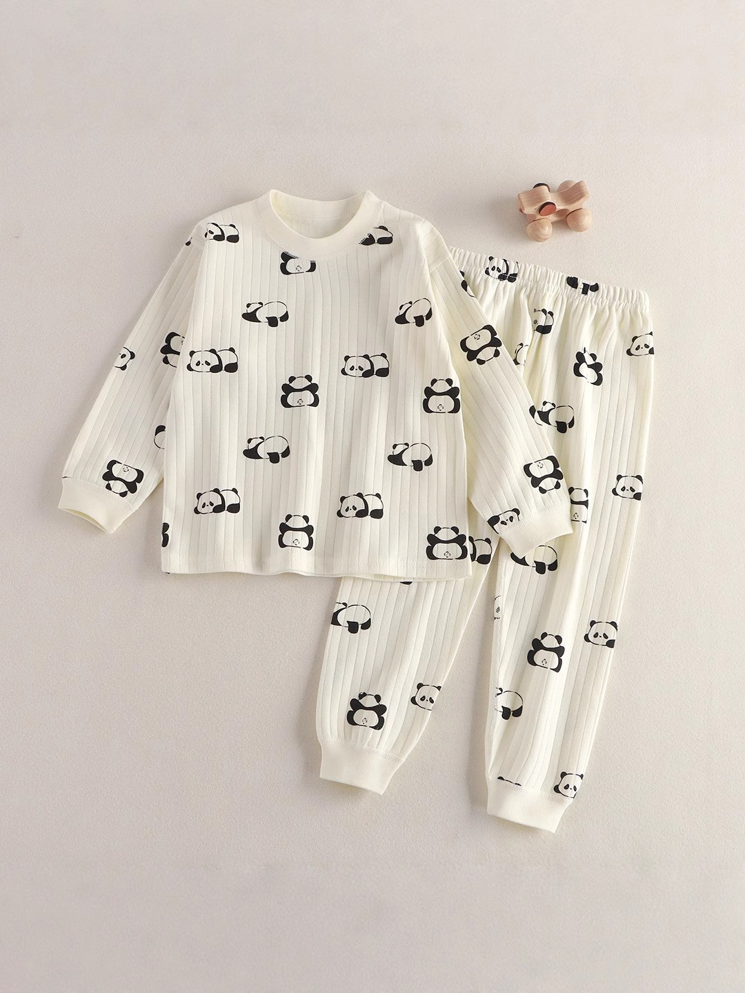 【定制】儿童家居服纯棉男童女宝宝秋衣秋裤睡衣内衣套装无骨抗菌图4