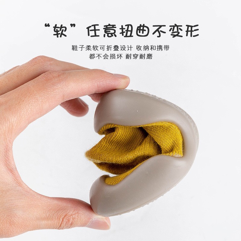 0-3岁pu软底宝宝鞋室内学步鞋婴幼儿袜子手工童趣轻便透气图4